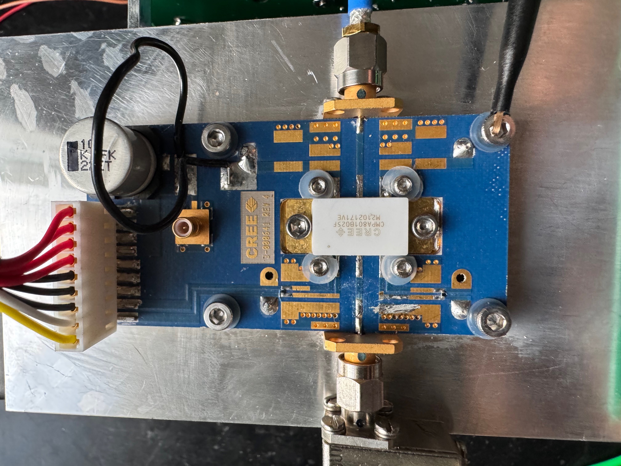 Cree PA board with screws