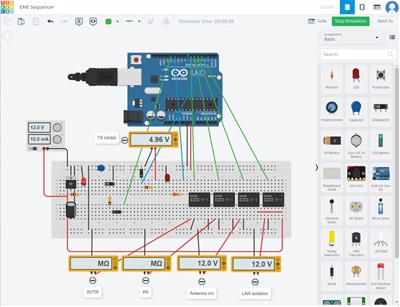 EME sequencer Tinkercad